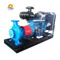 Horizontal End suction pump Diesel  engine with trailer